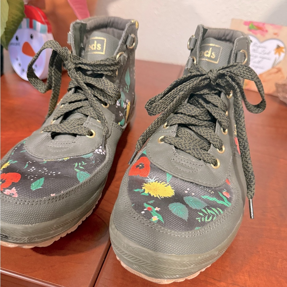 Keds x Rifle Paper Co. Scout Boot 9.5 wide